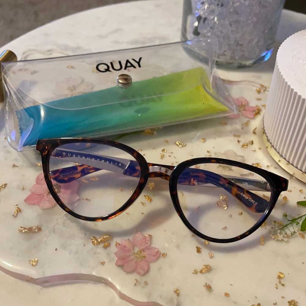 QUAY BLUE LIGHT GLASSES
